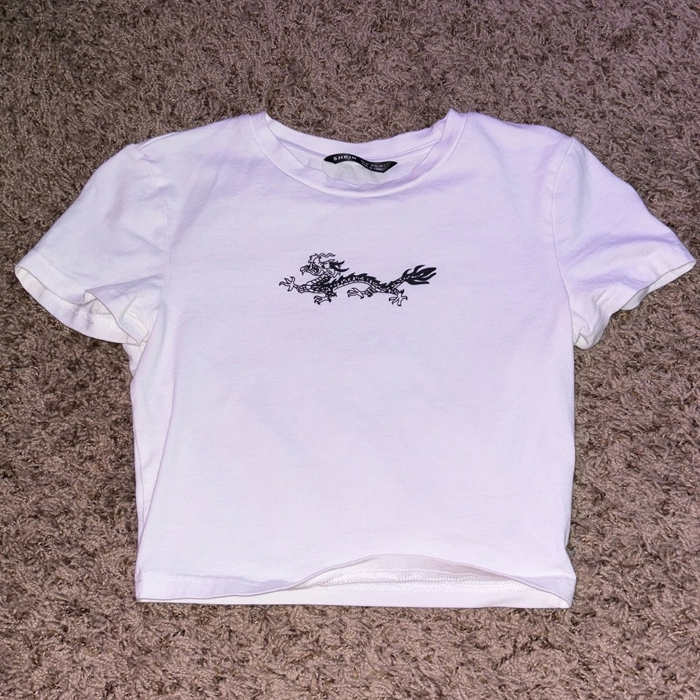 White Crop Top